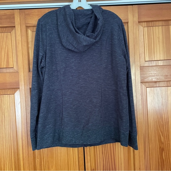 2 Tek Gear Women’s Front Zip Hoodies Sz XL Light Blue and Navy Blue - Picture 5 of 16